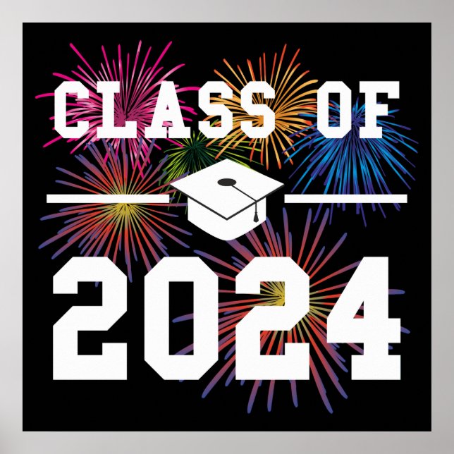 Class Of 2024 Senior Year Poster (Front)