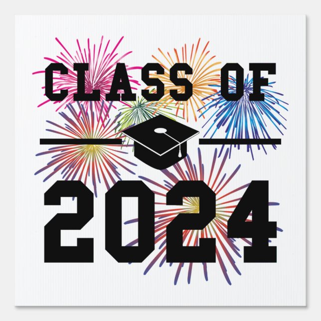 Class Of 2024 Senior Year Sign (Front)