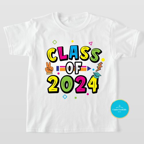 Class Of 2024 Shirt  2024 Kids Graduation T_shirt