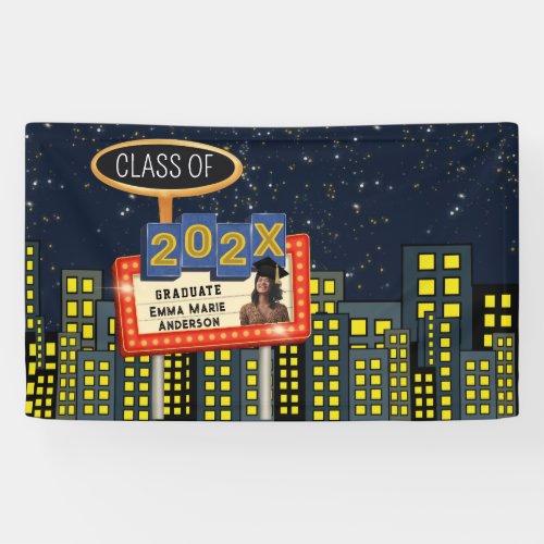 Class of 2024 Skyline Graduate Photo Billboard Banner