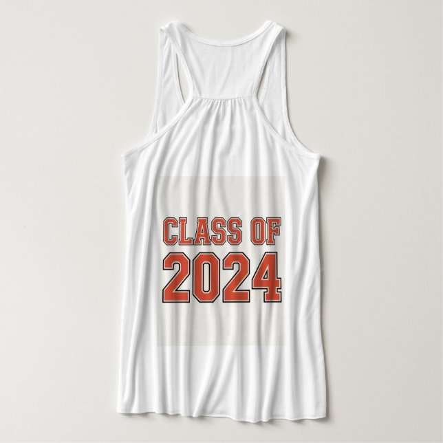 Class Of 2024  Tank Top (Design Back)