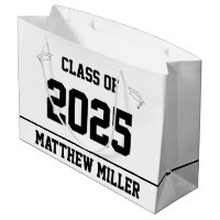 Class of 2025 and Name on White Template