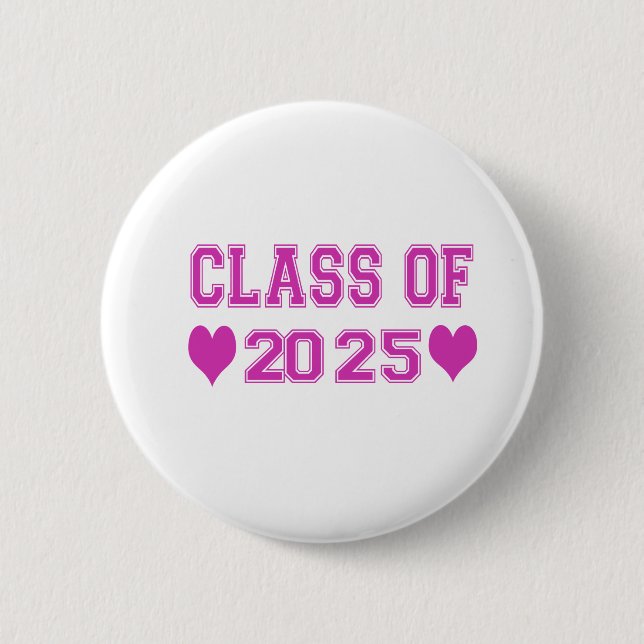 Class Of 2025 Button (Front)