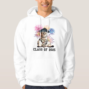 Class of 2025 Cat Lover Hoodie
