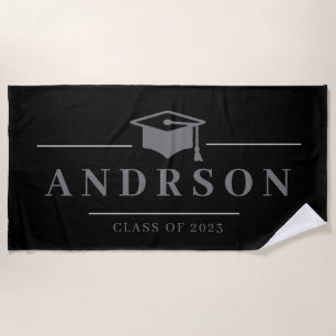 class of 2025, class of 2026 graduation beach towel