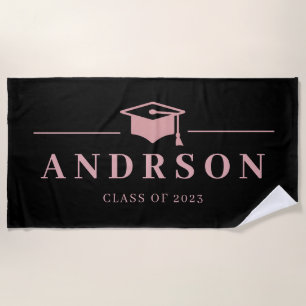 class of 2025, class of 2026 graduation beach towel