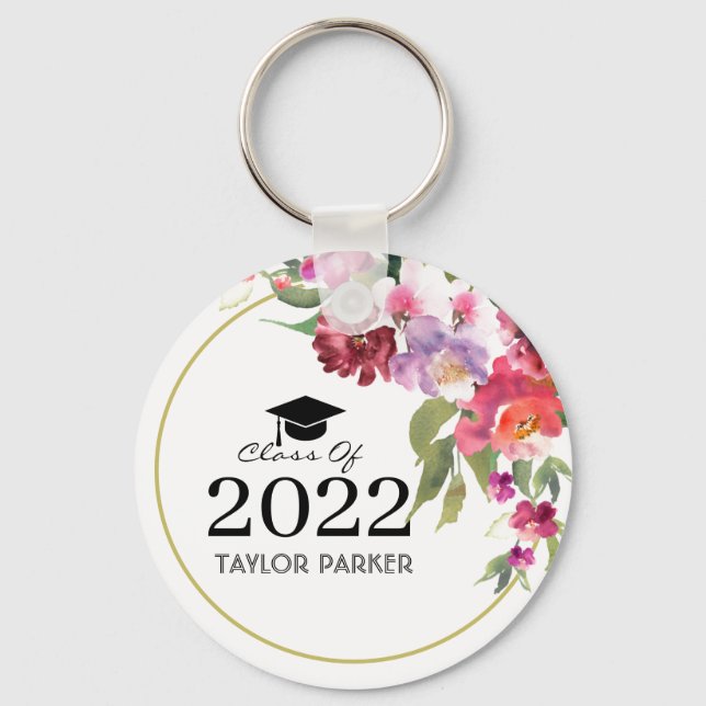 class of 2025, class of 2026 graduation  keychain (Front)