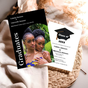 Class of 2025 Double graduation announcement