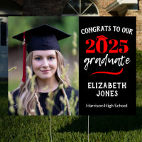 Class of 2025 Double Sided Custom Photo Graduation