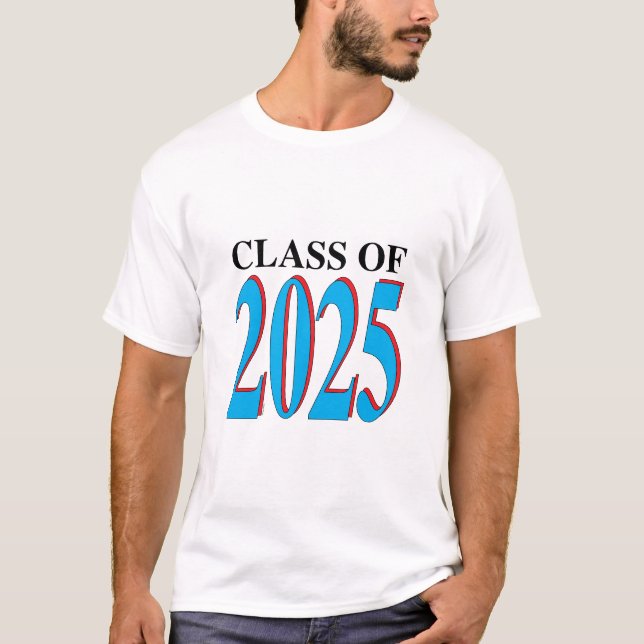 Class of 2025 Edit-the-Colors T-Shirt (Front)