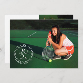 Class of 2025 Graduate Chic 2 Photo Graduation Announcement