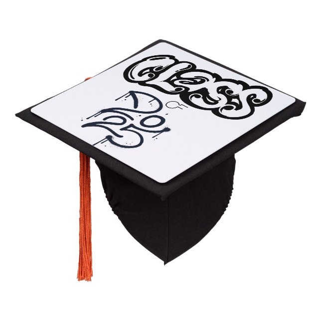 CLASS OF 2025 GRADUATION CAP TOPPER   (Angled)