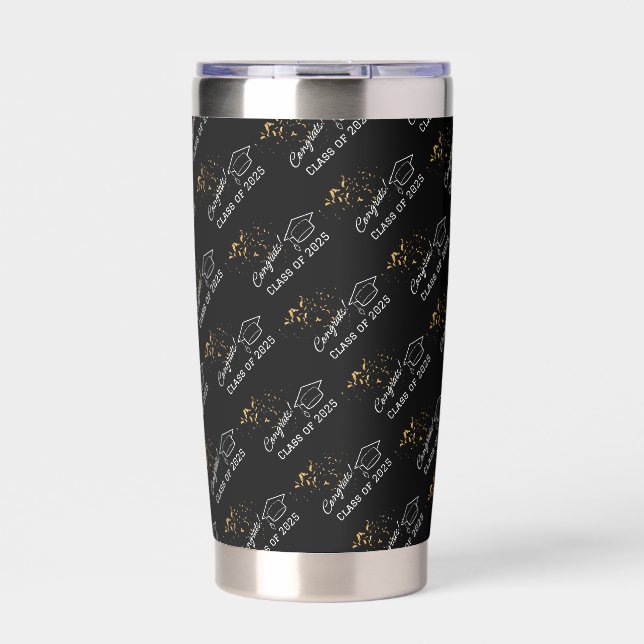 Class of 2025: Graduation Cheers Insulated Tumbler (Front)