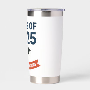 Class of 2025 Graduation Congratulations Gift Insulated Tumbler