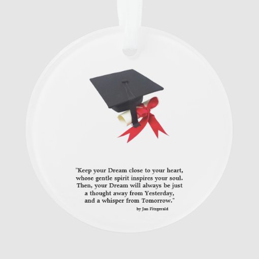 Class of 2025 Graduation Day by Janz Ornament Zazzle