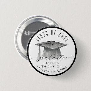 Class of 2025 Graduation Party Graduate Favor Button