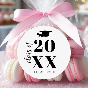 Class of 2025 Graduation Party New Grads Senior Classic Round Sticker