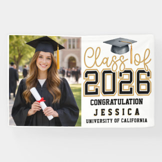 Class of 2025 Graduation Personalized  Banner