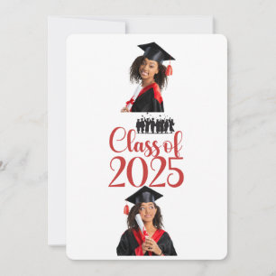 Class of 2025 Graduation Personalized Invitation