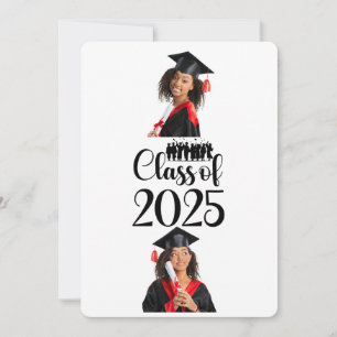 Class of 2025 Graduation Personalized Invitation
