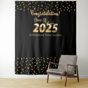 Class of 2025 Graduation Photo Booth Backdrop