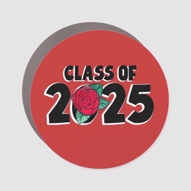 Class of 2025 Graduation Senior Class              Car Magnet (Front)