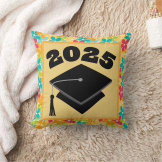 Class Of 2025 Graduation Throw Pillow