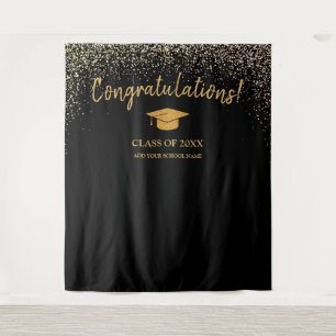 Class of 2025 High School Graduation Backdrop