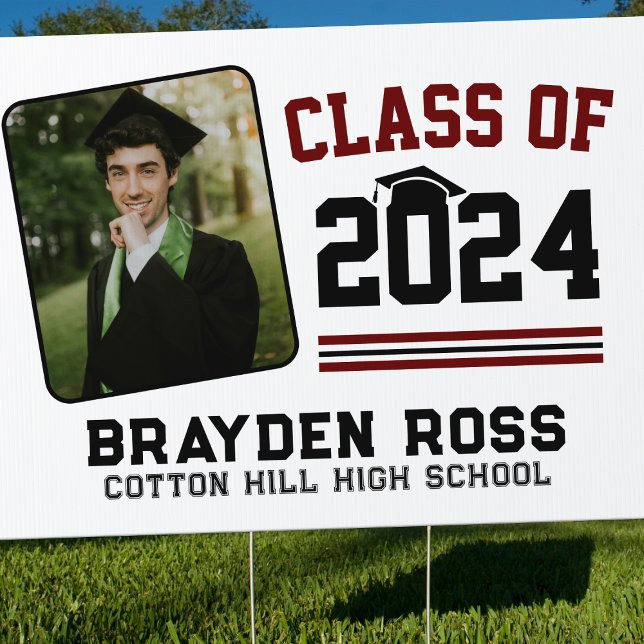 Class of 2025 High School Graduation Photo Sign (Creator Uploaded)