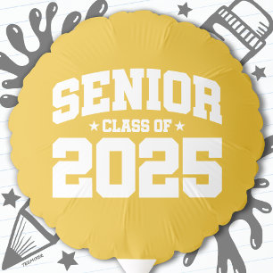 Class of 2025 High School Graduation Senior 2025 Balloon
