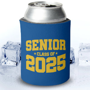 Class of 2025 High School Graduation Senior 2025 Can Cooler