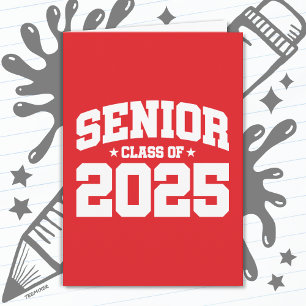Class of 2025 High School Graduation Senior 2025 Card