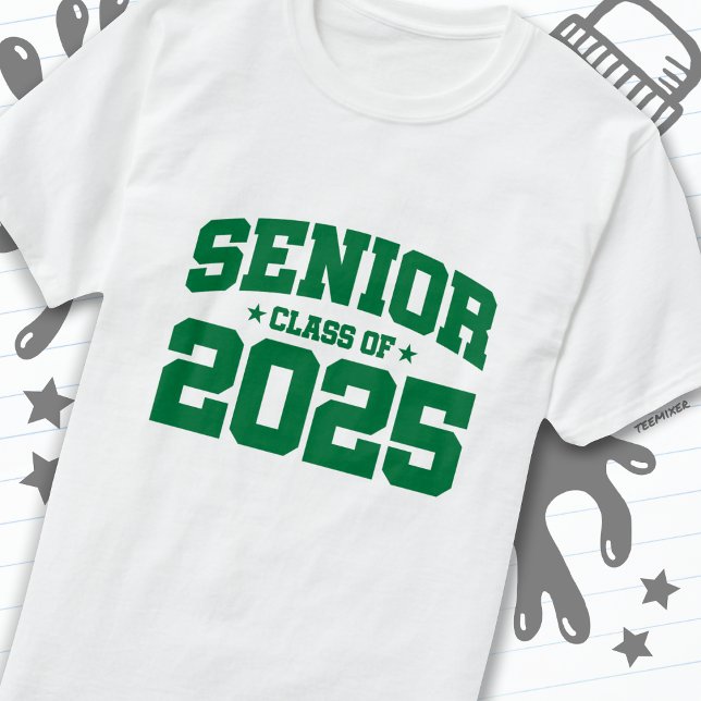 Class of 2025 High School Graduation Senior 2025 T-Shirt (Creator Uploaded)