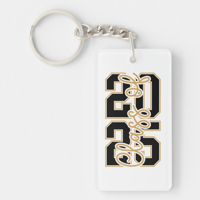 Class of 2025 keychain (Front)