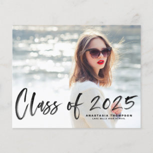 Class of 2025 Lettering Graduation Announcement