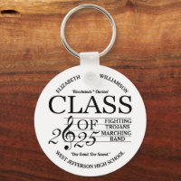 Class of 2025 Marching Band Keychain