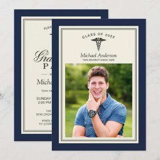 Class of 2025 Medical School Graduation Party Invitation
