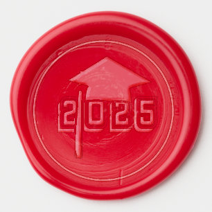 Class of 2025 Mortar Board Design Wax Seal Sticker