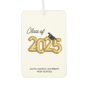 Class of 2025 Personalized Car Air Freshener