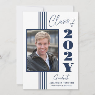 Class of 2025 Photo Frame Graduation Party Invitation