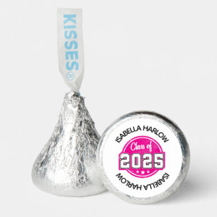 Class of 2025 Pink Graduate Name Hershey®'s Kisses®
