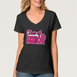 Class Of 2025 Senior 25 Graduation Girls Teens Wom T-Shirt