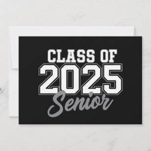 Class Of 2025 Senior Back To School 2025 Vintage Invitation