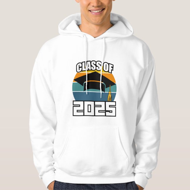 Class of 2025 -Senior Class Graduation-Senior Year Hoodie (Front)
