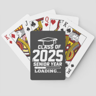 Class of 2025 Senior Year Loading Poker Cards