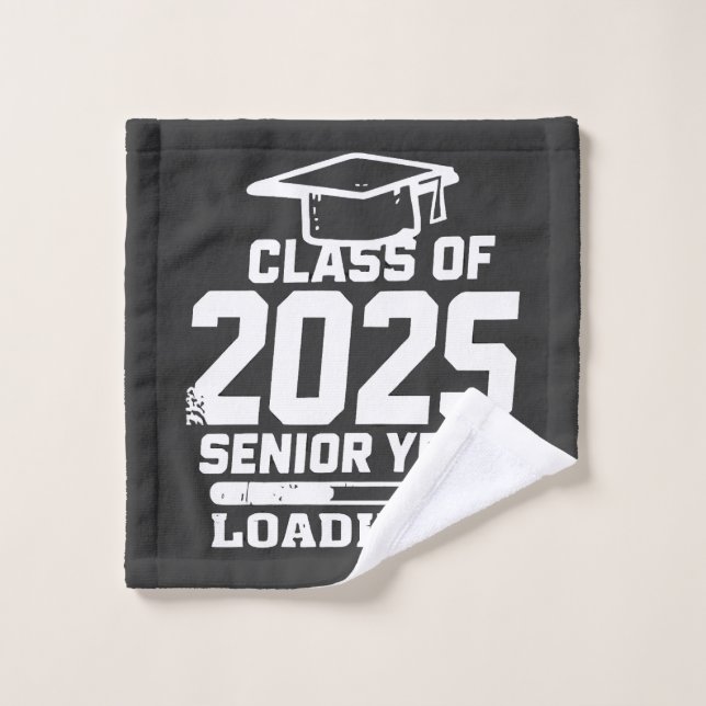 Class of 2025 Senior Year Loading Wash Cloth (Wash Cloth)