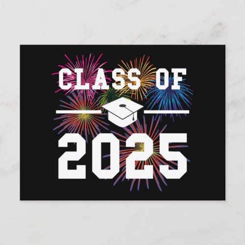 Class Of 2025 Senior Year Postcard