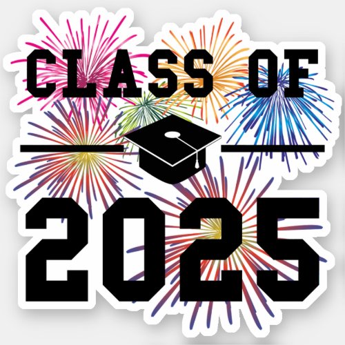 Class Of 2025 Senior Year Sticker