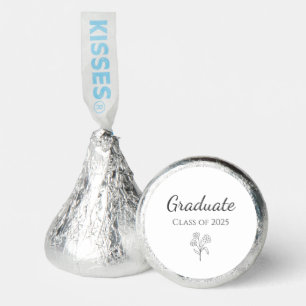 Class of 2025 Simple Botanical Elegant Hershey®'s Kisses®