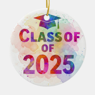 Class of 2025 Tie-dye ornament
